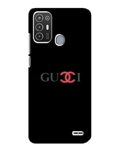 Чехол для ZTE Blade A72 с картинкой «Gucci — красный градиент»