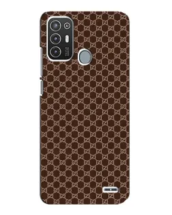 Чохол для ZTE Blade A72 з картинкою «Gucci — шоколадна сітка»