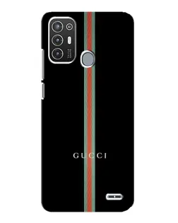 Чохол для ZTE Blade A72 з картинкою «Gucci — строга лінія»