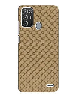 Чохол для ZTE Blade A72 з картинкою «Gucci — класичний беж»