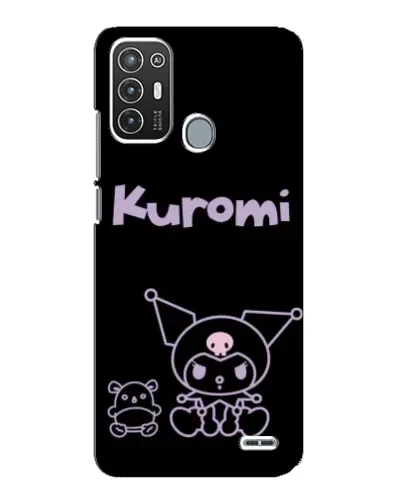 Чохол для ZTE Blade A72 з картинкою «Kuromi — чорний мінімалізм» Чохол для ZTE Blade A72 з картинкою «Kuromi — чорний мінімалізм»