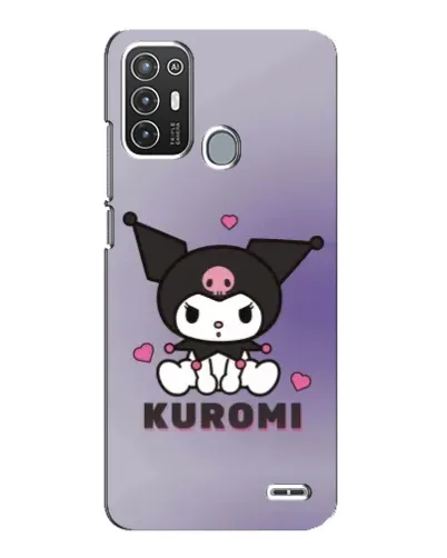 Чохол для ZTE Blade A72 з картинкою «Kuromi — фіолетовий арт» Чохол для ZTE Blade A72 з картинкою «Kuromi — фіолетовий арт»
