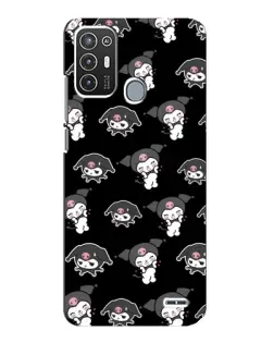 Чехол для ZTE Blade A72 с картинкой «Черный паттерн Kuromi» Чехол для ZTE Blade A72 с картинкой «Черный паттерн Kuromi»