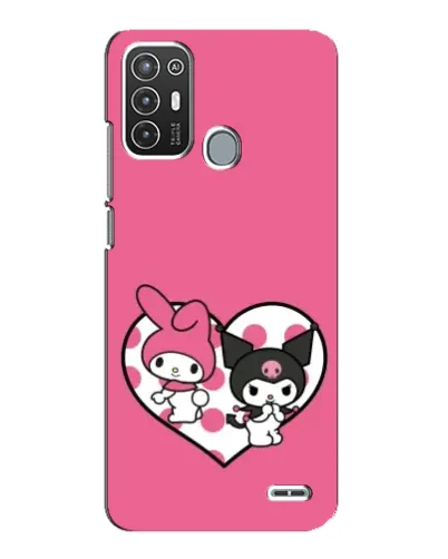 Чохол для ZTE Blade A72 з картинкою «Kuromi та My Melody» Чохол для ZTE Blade A72 з картинкою «Kuromi та My Melody»
