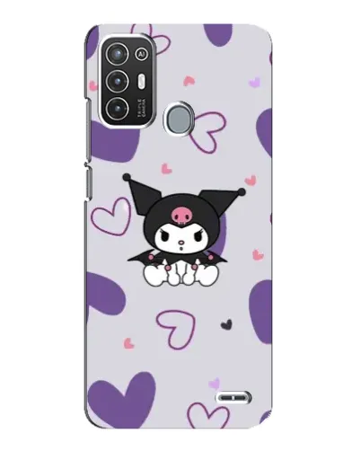 Чохол для ZTE Blade A72 з картинкою «Kuromi та лавандові серця» Чохол для ZTE Blade A72 з картинкою «Kuromi та лавандові серця»