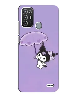 Чехол для ZTE Blade A72 с картинкой «Kuromi с зонтиком» Чехол для ZTE Blade A72 с картинкой «Kuromi с зонтиком»