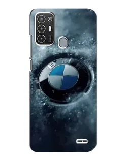 Чехол для ZTE Blade A72 с картинкой «Логотип BMW — лед» Чехол для ZTE Blade A72 с картинкой «Логотип BMW — лед»