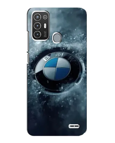 Чехол для ZTE Blade A72 с картинкой «Логотип BMW — лед» Чехол для ZTE Blade A72 с картинкой «Логотип BMW — лед»