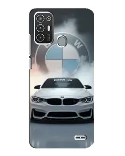 Чехол для ZTE Blade A72 с картинкой «BMW в белом дыму» Чехол для ZTE Blade A72 с картинкой «BMW в белом дыму»