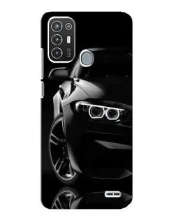 Чехол для ZTE Blade A72 с картинкой «Черная BMW — профиль» Чехол для ZTE Blade A72 с картинкой «Черная BMW — профиль»
