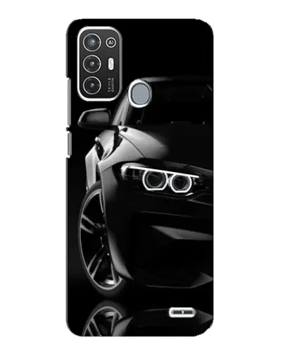 Чехол для ZTE Blade A72 с картинкой «Черная BMW — профиль» Чехол для ZTE Blade A72 с картинкой «Черная BMW — профиль»