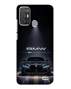 Чехол для ZTE Blade A72 с картинкой «BMW сквозь ночной город» Чехол для ZTE Blade A72 с картинкой «BMW сквозь ночной город»