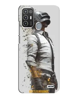 Чехол для ZTE Blade A72 с картинкой «PUBG — боец в пыли» Чехол для ZTE Blade A72 с картинкой «PUBG — боец в пыли»