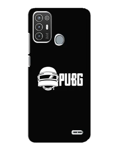Чехол для ZTE Blade A72 с картинкой «PUBG — классический лого»