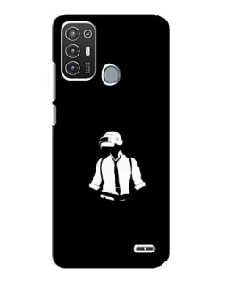Чехол для ZTE Blade A72 с картинкой «PUBG — белый шлем» Чехол для ZTE Blade A72 с картинкой «PUBG — белый шлем»