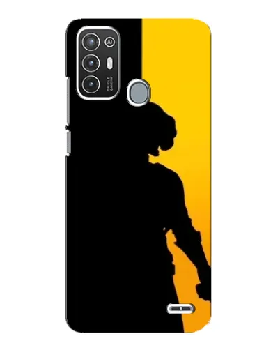 Чехол для ZTE Blade A72 с картинкой «Тень воина PUBG»