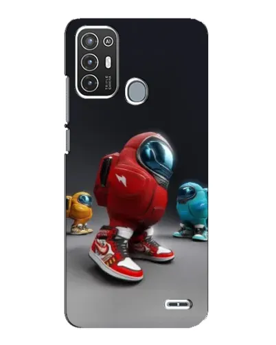 Чехол для ZTE Blade A72 с картинкой «Among Us — 3D стиль»