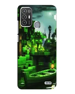 Чехол для ZTE Blade A72 с картинкой «Minecraft лесной пейзаж» Чехол для ZTE Blade A72 с картинкой «Minecraft лесной пейзаж»
