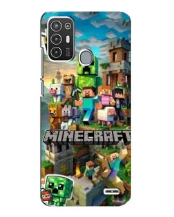 Чехол для ZTE Blade A72 с картинкой «Замок Minecraft» Чехол для ZTE Blade A72 с картинкой «Замок Minecraft»
