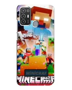 Чехол для ZTE Blade A72 с картинкой «Minecraft герои игры» Чехол для ZTE Blade A72 с картинкой «Minecraft герои игры»