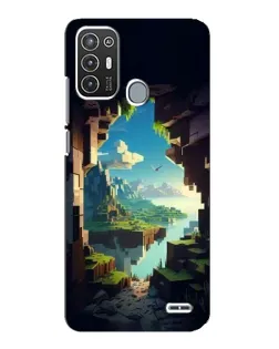 Чехол для ZTE Blade A72 с картинкой «Вид из пещеры» Чехол для ZTE Blade A72 с картинкой «Вид из пещеры»