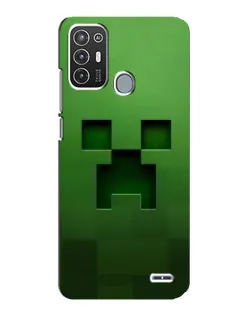 Чехол для ZTE Blade A72 с картинкой «Крипер микро-дизайн» Чехол для ZTE Blade A72 с картинкой «Крипер микро-дизайн»