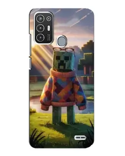 Чехол для ZTE Blade A72 с картинкой «Крипер в свитере» Чехол для ZTE Blade A72 с картинкой «Крипер в свитере»