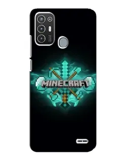 Чехол для ZTE Blade A72 с картинкой «Minecraft Diamond лого» Чехол для ZTE Blade A72 с картинкой «Minecraft Diamond лого»