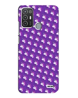 Чехол для ZTE Blade A72 с картинкой «Единороги на фиолетовом» Чехол для ZTE Blade A72 с картинкой «Единороги на фиолетовом»