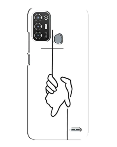 Чехол для ZTE Blade A72 с картинкой «Рука держит» Чехол для ZTE Blade A72 с картинкой «Рука держит»