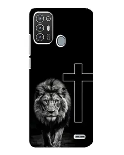 Чехол для ZTE Blade A72 с картинкой «Лев и Крест» Чехол для ZTE Blade A72 с картинкой «Лев и Крест»