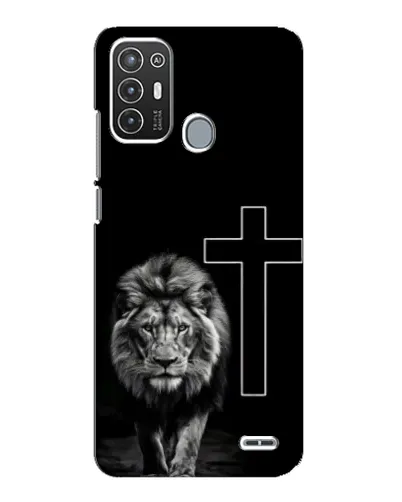 Чехол для ZTE Blade A72 с картинкой «Лев и Крест» Чехол для ZTE Blade A72 с картинкой «Лев и Крест»