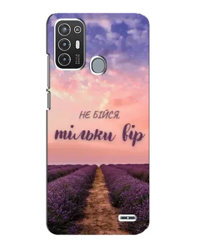 Чехол для ZTE Blade A72 с картинкой «Не бойся — веруй» Чехол для ZTE Blade A72 с картинкой «Не бойся — веруй»