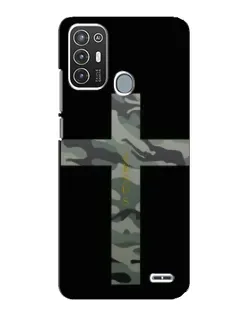 Чехол для ZTE Blade A72 с картинкой «Милитари Крест» Чехол для ZTE Blade A72 с картинкой «Милитари Крест»