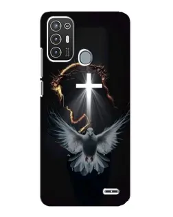 Чехол для ZTE Blade A72 с картинкой «Голубь и Свет» Чехол для ZTE Blade A72 с картинкой «Голубь и Свет»