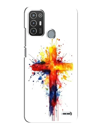 Чехол для ZTE Blade A72 с картинкой «Акварельный крест» Чехол для ZTE Blade A72 с картинкой «Акварельный крест»