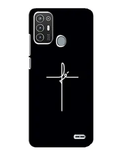 Чехол для ZTE Blade A72 с картинкой «Тонкий крест» Чехол для ZTE Blade A72 с картинкой «Тонкий крест»
