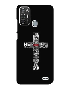 Чехол для ZTE Blade A72 с картинкой «Текстовый крест» Чехол для ZTE Blade A72 с картинкой «Текстовый крест»