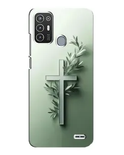 Чехол для ZTE Blade A72 с картинкой «Оливковая ветвь» Чехол для ZTE Blade A72 с картинкой «Оливковая ветвь»