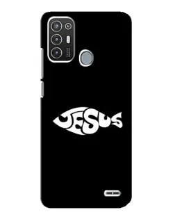 Чехол для ZTE Blade A72 с картинкой «Рыба Jesus» Чехол для ZTE Blade A72 с картинкой «Рыба Jesus»