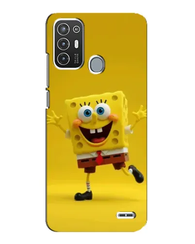 Чехол для ZTE Blade A72 с картинкой «Позитивный Губка Боб» Чехол для ZTE Blade A72 с картинкой «Позитивный Губка Боб»