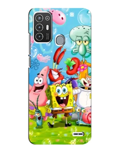 Чехол для ZTE Blade A72 с картинкой «Губка Боб и друзья» Чехол для ZTE Blade A72 с картинкой «Губка Боб и друзья»