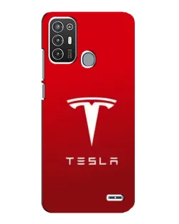 Чехол для ZTE Blade A72 с картинкой «Tesla Red Classic» Чехол для ZTE Blade A72 с картинкой «Tesla Red Classic»