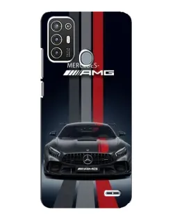 Чехол для ZTE Blade A72 с картинкой «Mercedes — белый карбон» Чехол для ZTE Blade A72 с картинкой «Mercedes — белый карбон»