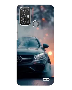 Чехол для ZTE Blade A72 с картинкой «Mercedes — ночной город» Чехол для ZTE Blade A72 с картинкой «Mercedes — ночной город»