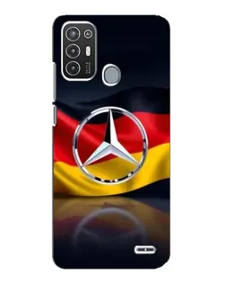 Чехол для ZTE Blade A72 с картинкой «Mercedes — флаг Германии» Чехол для ZTE Blade A72 с картинкой «Mercedes — флаг Германии»