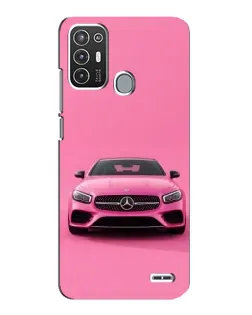 Чехол для ZTE Blade A72 с картинкой «Розовый Mercedes AMG» Чехол для ZTE Blade A72 с картинкой «Розовый Mercedes AMG»