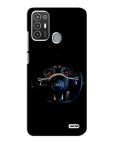 Чехол для ZTE Blade A72 с картинкой «Салон Audi — руль» Чехол для ZTE Blade A72 с картинкой «Салон Audi — руль»