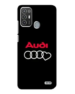 Чехол для ZTE Blade A72 с картинкой «Логотип Audi Heart» Чехол для ZTE Blade A72 с картинкой «Логотип Audi Heart»