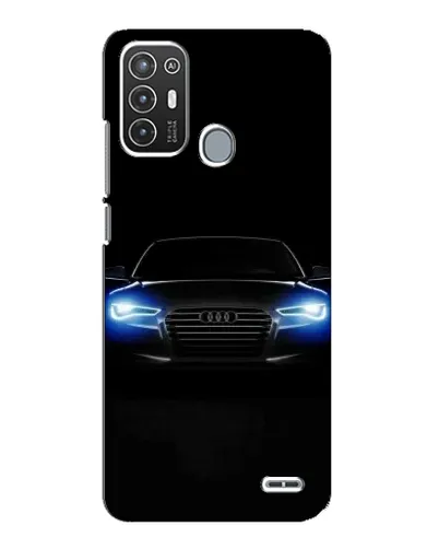 Чехол для ZTE Blade A72 с картинкой «Audi в неоне» Чехол для ZTE Blade A72 с картинкой «Audi в неоне»